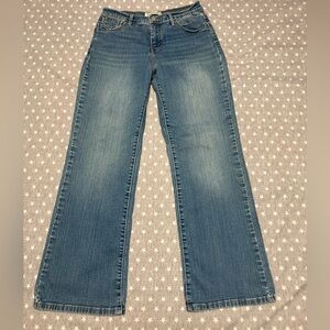 Levi’s Perfect Slimming 512 Bootcut Jeans Women’s 6 Shirt Blue Denim Low Rise